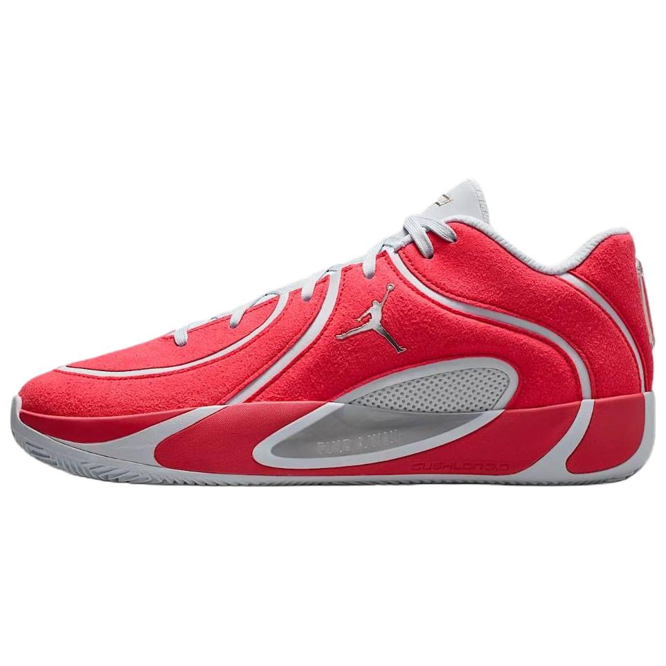 Мужские кроссовки Jordan Jordan Tatum 4 Premium PF (красно-серые)