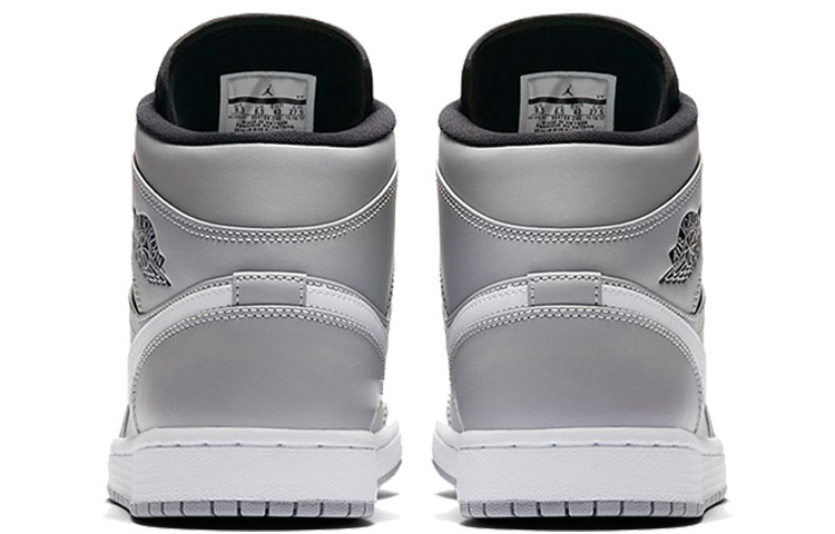 Jordan 1 Mid Wolf Grey Black White