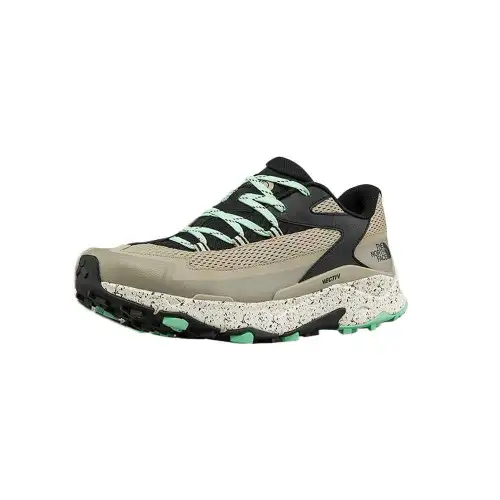 THE NORTH FACE Lightweight, Slip Resistant, And Abrasion Resistant Low top Hiking Shoes Men's Khaki