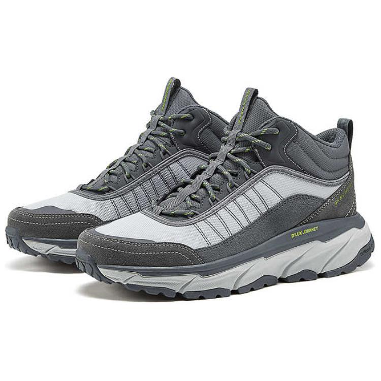 Skechers OUTDOOR MENS Mid top Hiking Shoes Men’s Gray