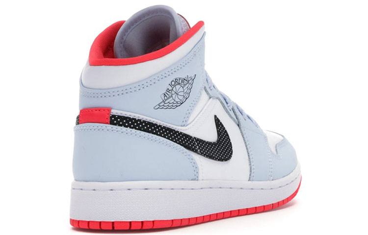 Jordan 1 Mid GS Half Blue