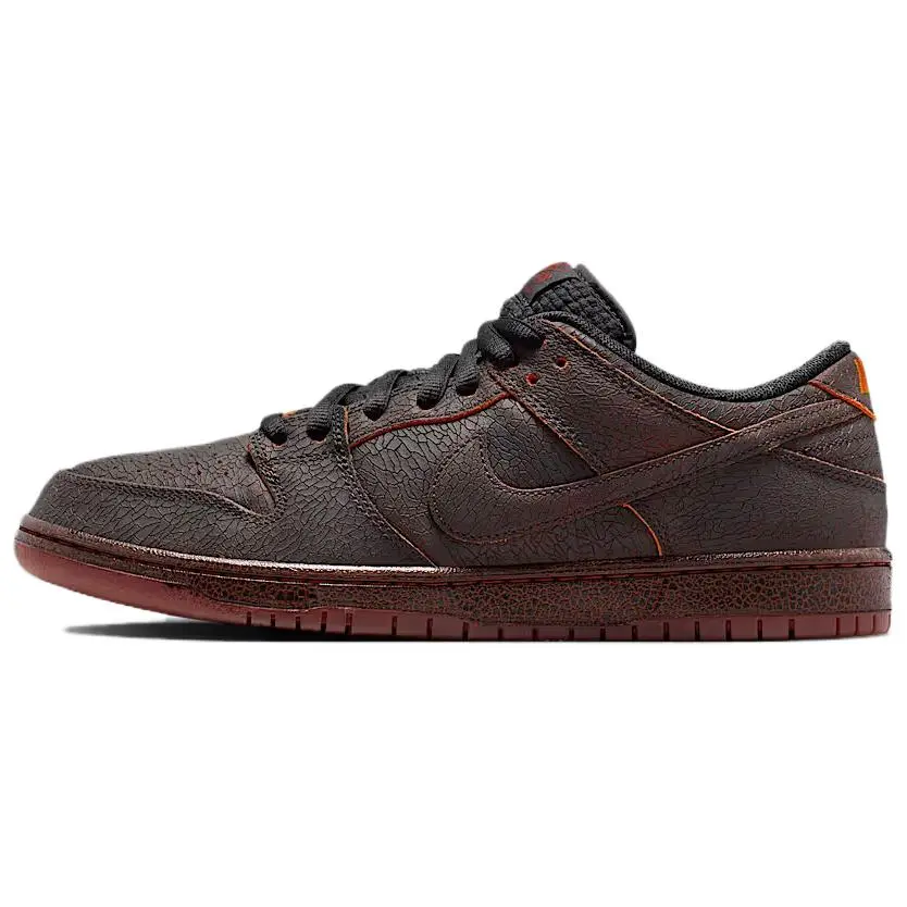 Nike Dunk SB Leather Low top Skateboard Shoes Unisex Dark Smoke Gray