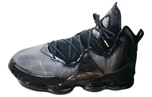 Nike Lebron 19 Basketball Shoes Men's Mid Top Black