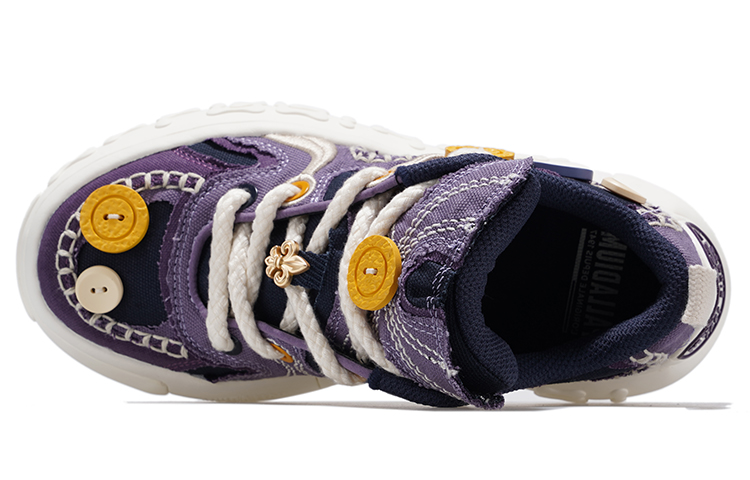 Palladium Low top Skateboard Shoes Unisex Sage Purple White