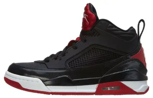 Jordan Flight 9.5 Black Gym Red