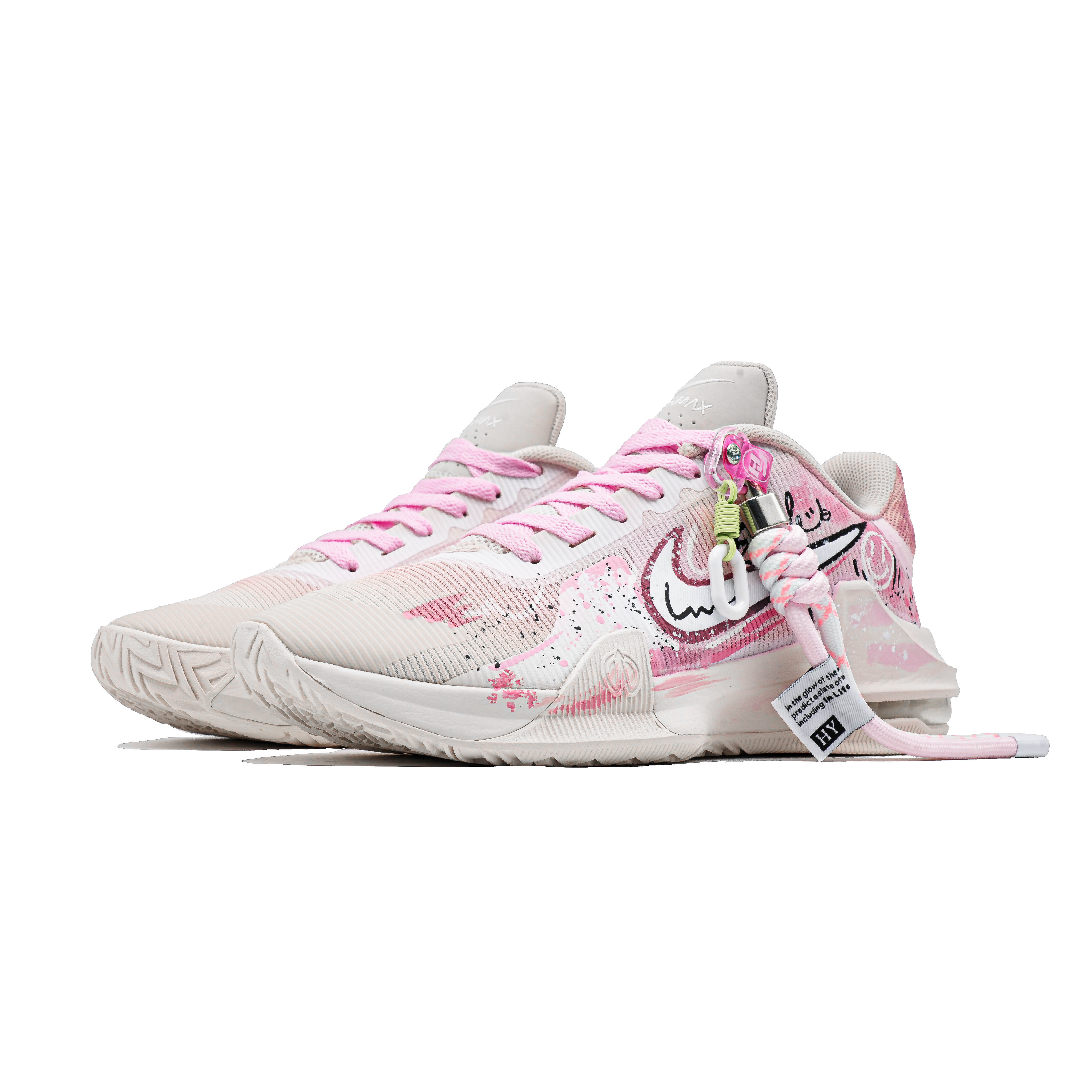 Nike Air Max Impact 4 Adventure Smile Fabric Cushioning Abrasion Resistant Cushioning, Wear Resistant Low top