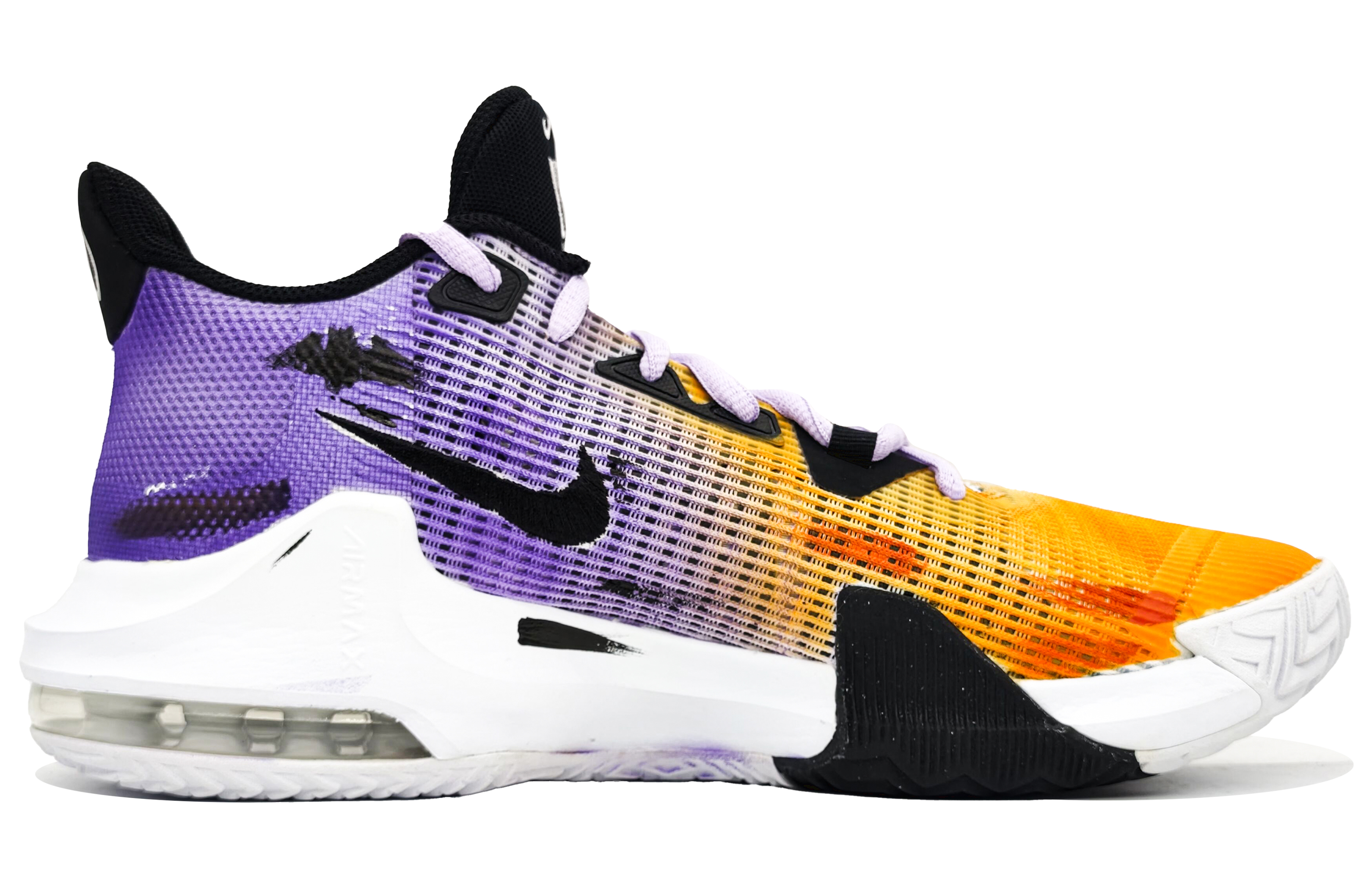 Nike Air Max Impact 3 Slip Resistant Slip Resistant Low top Basketball Shoes Men’s Night Purple