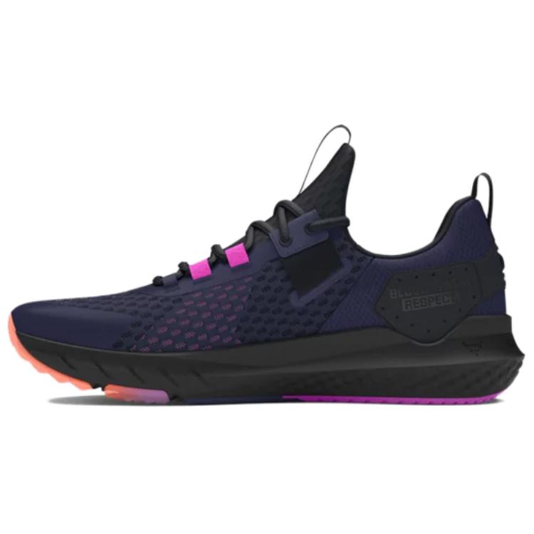 Under Armour Project Rock BSR 4 Cushioning Slip Resistant Abrasion Resistant Low top Training Shoes Men’s Black