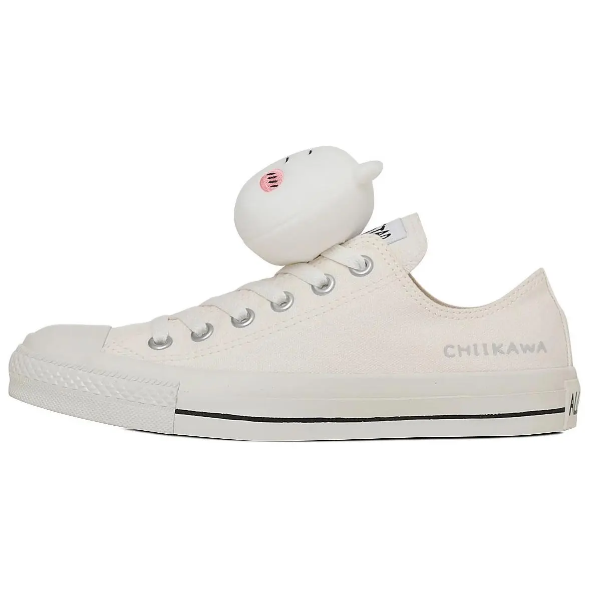 Chiikawa x Converse All Star Abrasion Resistant Low top Canvas Shoes Unisex White