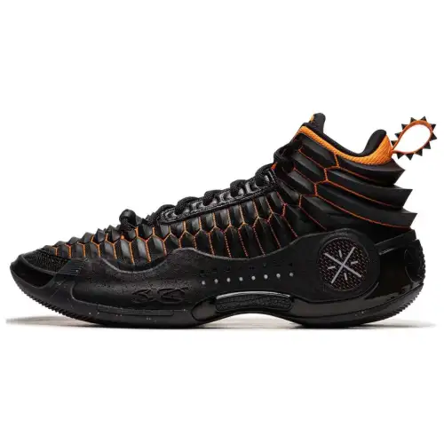 LiNing Wade's Way 10 Low Fashionable, comfortable and versatile, non-slip and wear-resistant, high-top basketball shoes, men's black