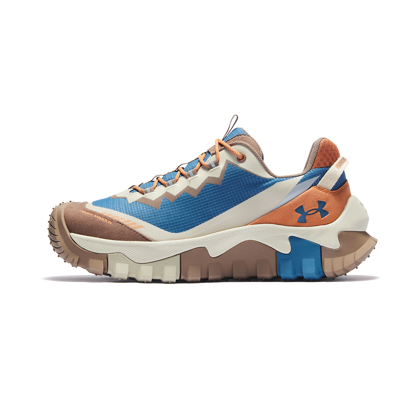 Under Armour Low top Hiking Shoes Unisex Orange Brown