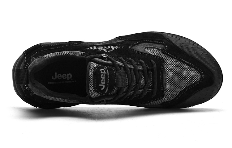 Jeep Comfortable Low top Outdoor Shoes Men’s Black