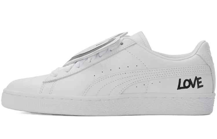 PUMA Basket Badge Hndwrttn 'White' Women's