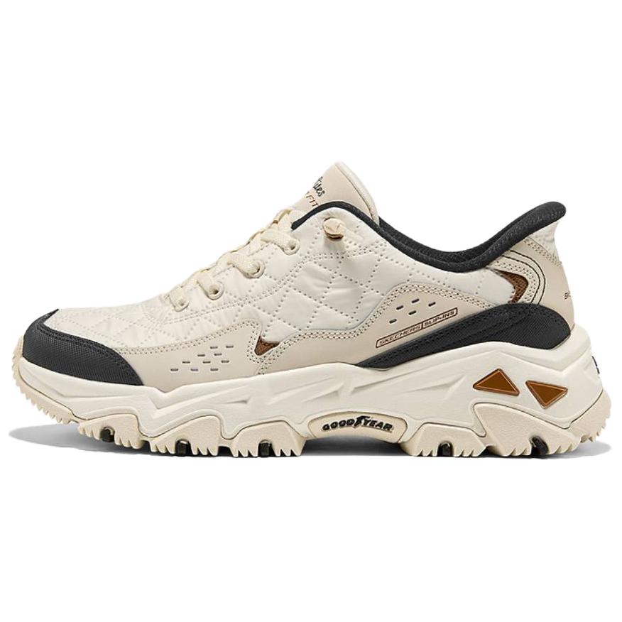 Женские кроссовки Skechers Skechers D'LITES Hiker (бежево-черные)