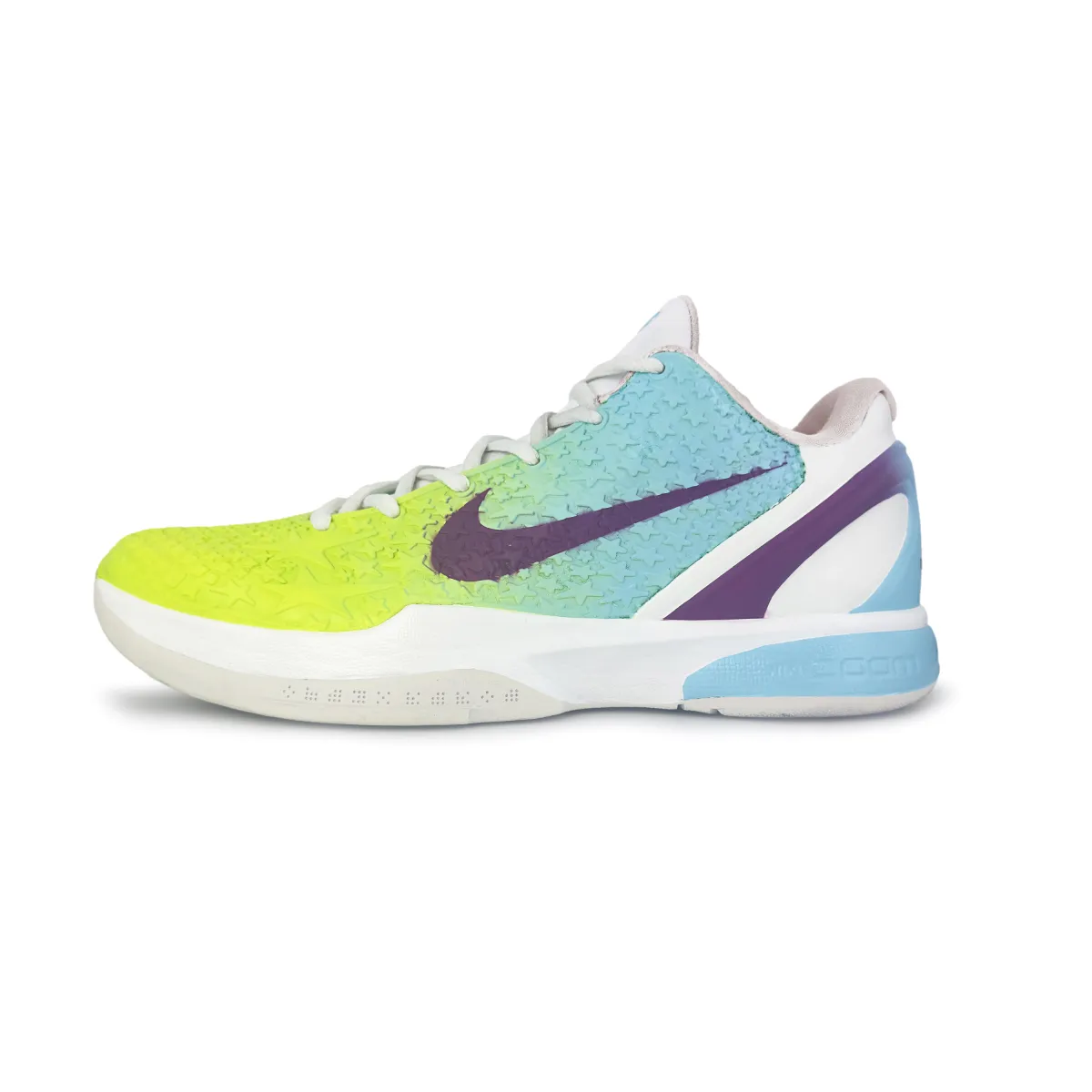 Nike Zoom Kobe 6 'All Star 2.0' Cushioning, Wear Resistant Low top Basketball Shoes Men's Blue Green
