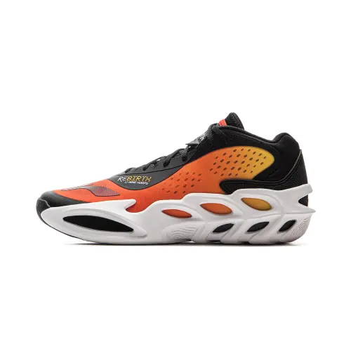 Li Ning XinSheng Mid top Basketball Shoes Men's Black Red