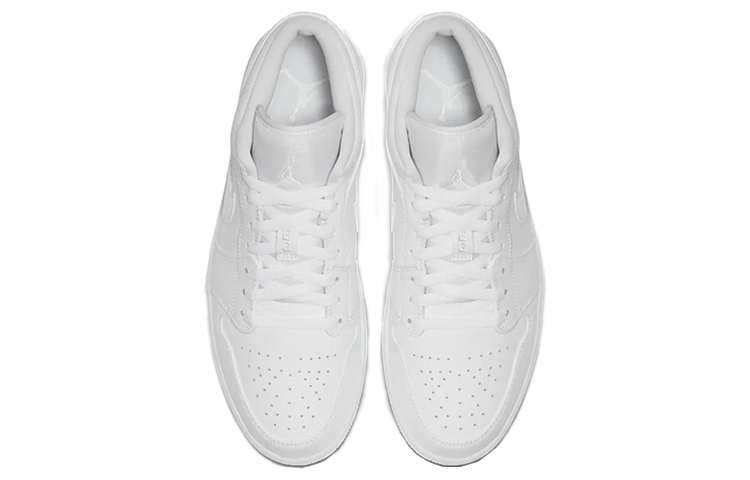 Jordan 1 Low Triple White Fog Grey