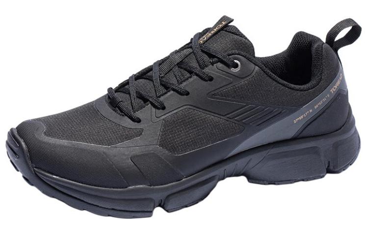 TOREAD Slip Resistant Abrasion Resistant Low top Mountaineering & Hiking Shoes Men’s Black Gray