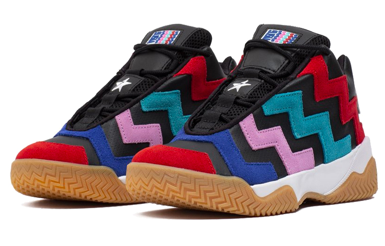 Vltg Converse Mid ‘Black Multi-Color’ Women’s