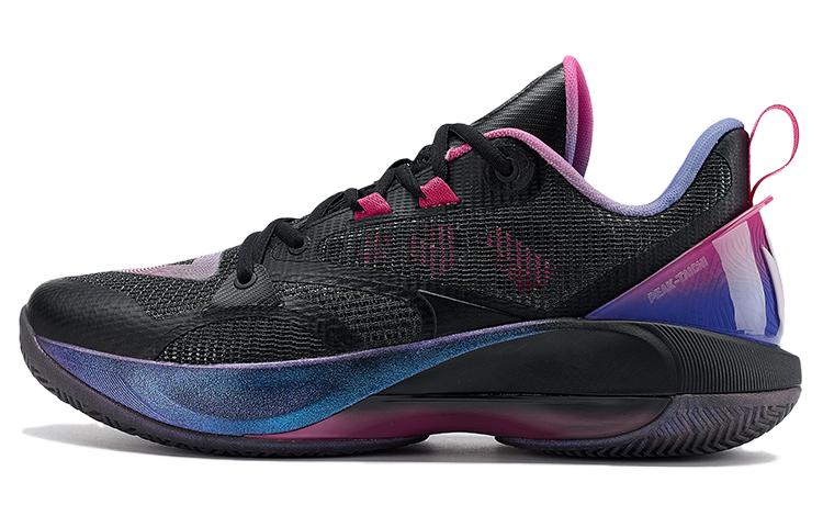 PEAK Taichi Wiggins Talent 1 Cushioning, Wear Resistant Low top Basketball Shoes Unisex Black