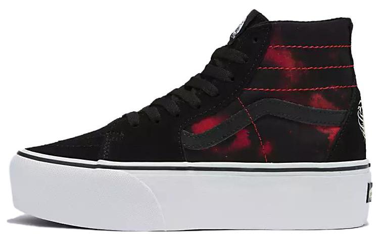 Sk8 Vans-Hi Tapered Stackform 'Glow-In-The-Dark Skull Print'