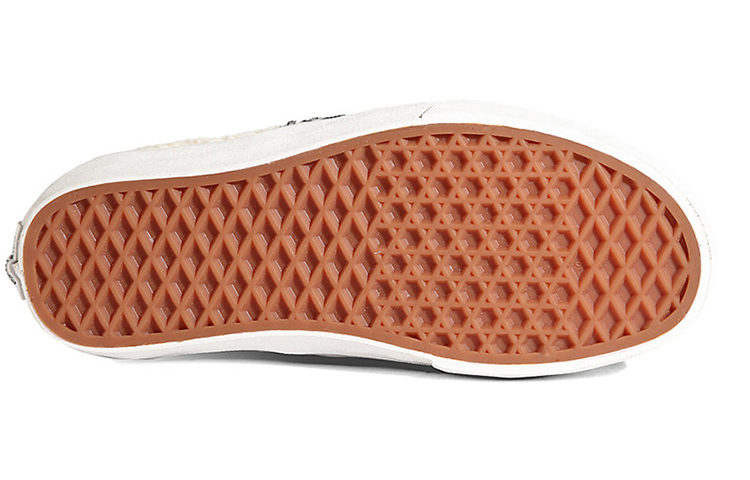 Кеды Vans slip-on sherpa' (черно-белые) — фото 6