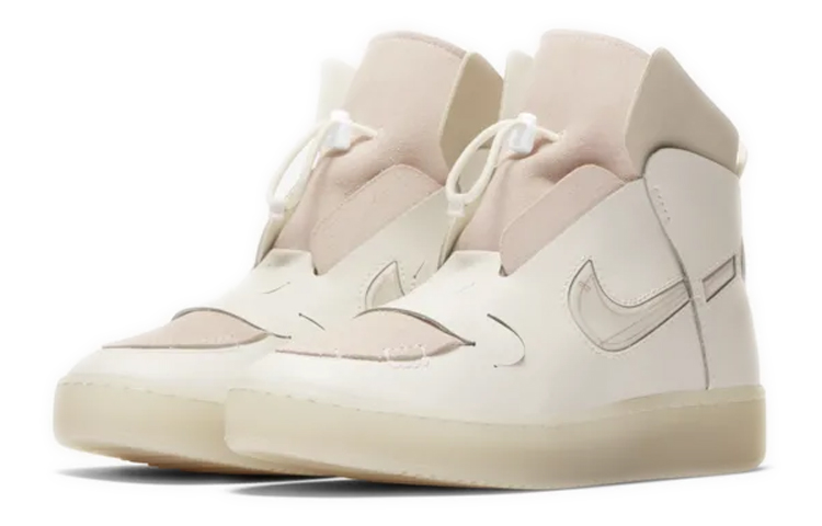 Женские кеды Nike Vandalised (розово-белые) — Розовыйбелый — фото 3