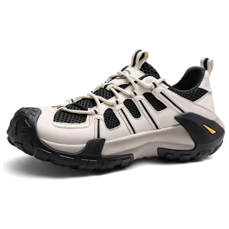 CAMEL Slip Resistant And Abrasion Resistant Coverage Low top Hiking Shoes Men’s