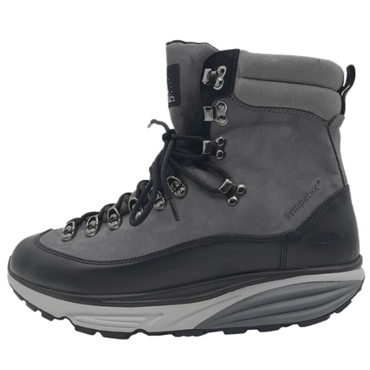 MBT Slip Resistant Abrasion Resistant Slip Resistant Abrasion Resistant High top Hiking Shoes Men’s Gray