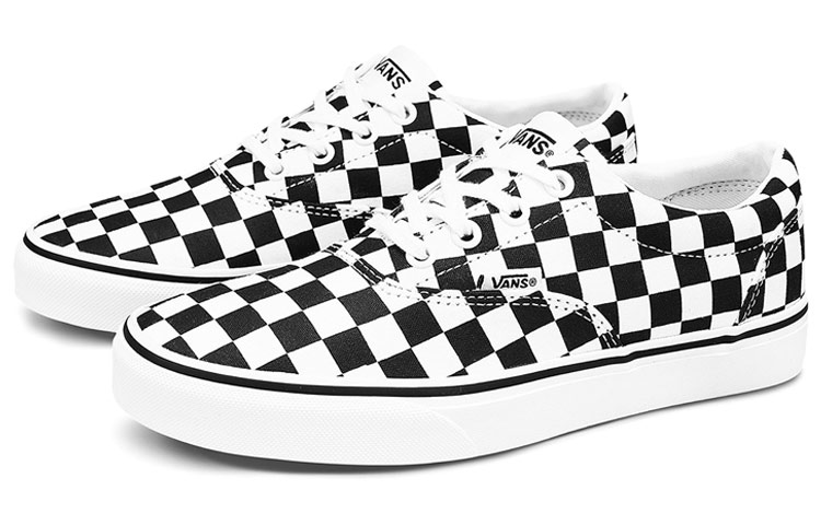 Женские кеды Vans Era Doheny Active (черно-белые) — фото 2