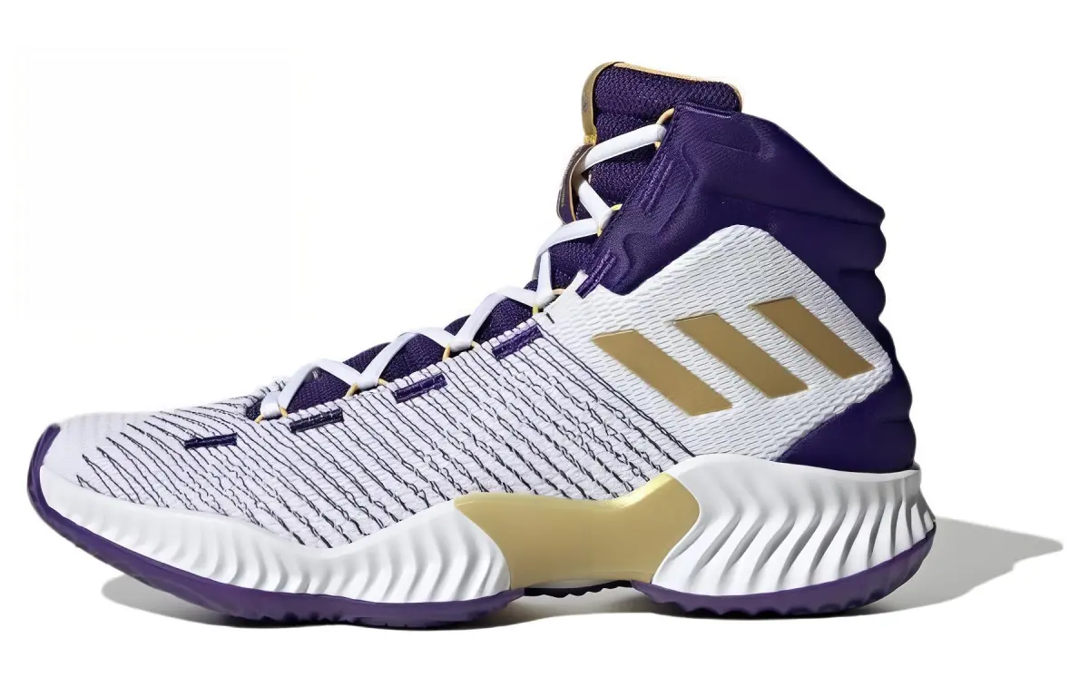 Adidas Pro Bounce 2018 'White Purple'