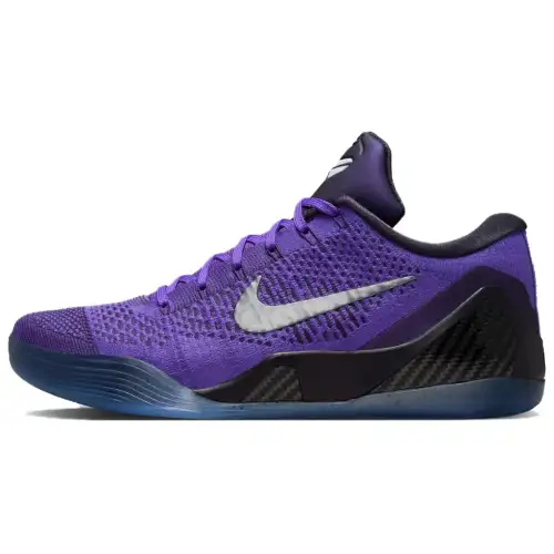 Nike Kobe 9 Elite Low Protro Lightweight and Comfortable Breathable Rebound Low-top Basketball Shoes Uniform for Men and Women Purple