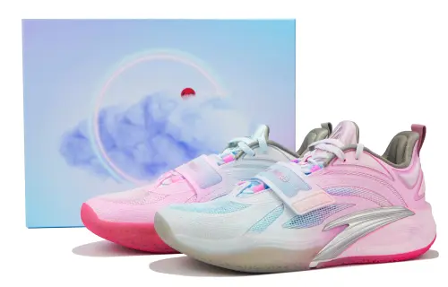 Anta KAI 1 KAI 1 'White Ghost' Low top Basketball Shoes Unisex Blue Pink