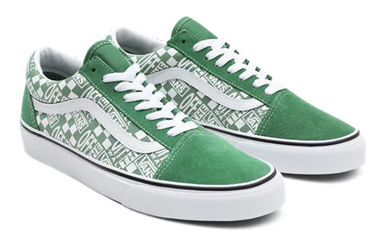 Кеды Vans Old Skool (зеленые) — фото 3