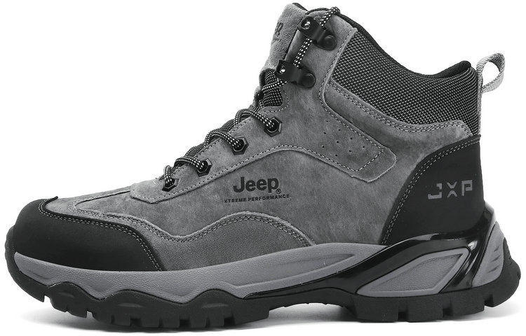 Jeep Outdoor Collection High top Outdoor Shoes Men’s Gray