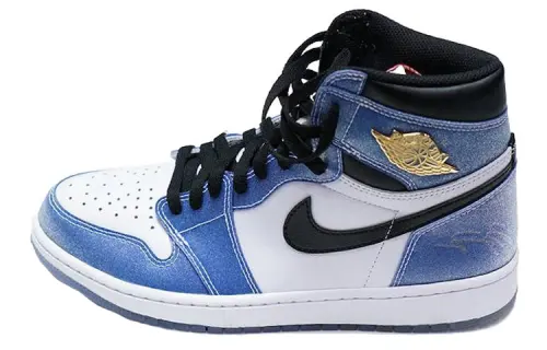 Jordan Air Jordan 1 Vintage Basketball Shoes Men's High Top White