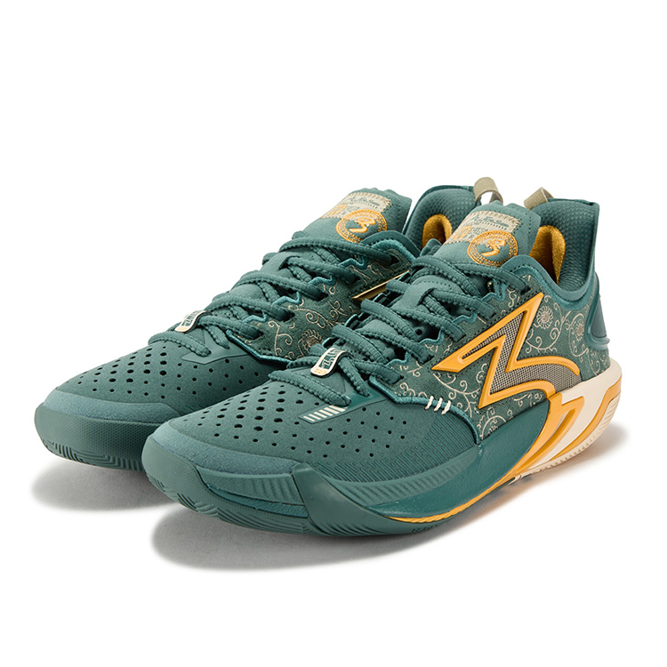 361° BIG3 6.0 Pro Abrasion Resistant Breathable Low top Basketball Shoes Men’s Dark Pine Green