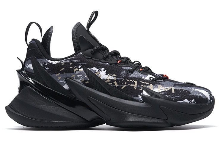 XTEP War Mastiff 2.0 Basketball Shoes Men’s Low Top Black