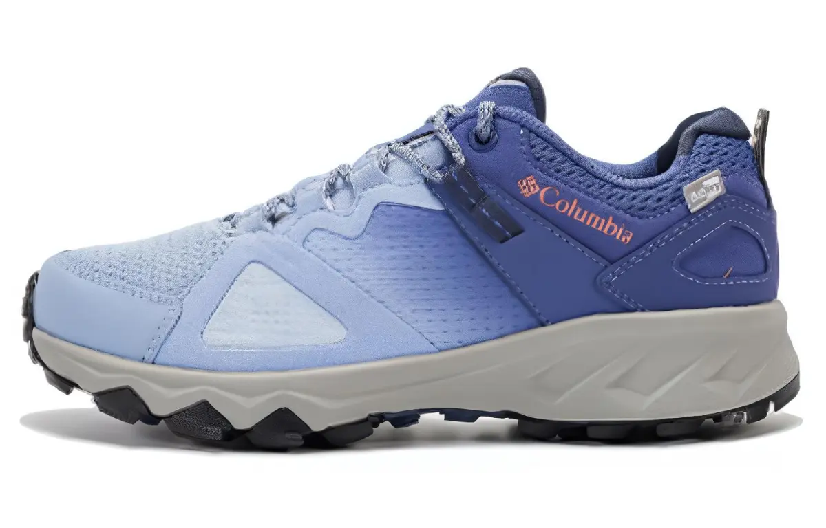 Columbia Abrasion Resistant Lightweight Wear resistant And Lightweight Low top Mountaineering Shoes Women's Beige Blue