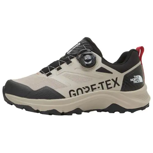 THE NORTH FACE Energy Tech 2 Slip Resistant Abrasion Resistant Low top Hiking Shoes Men's Light Umber