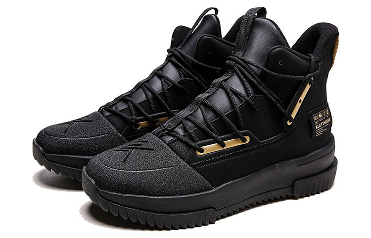 Anta Basketball Collection Fleece lined Slip Resistant Abrasion Resistant High top Vintage Basketball Shoes Men’s