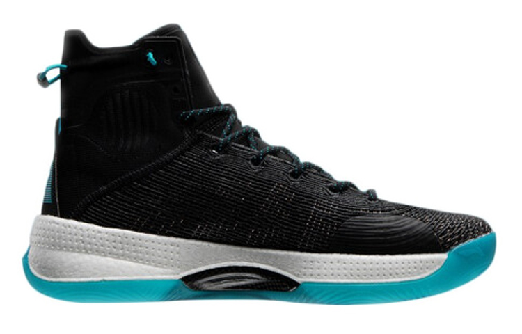 Li Ning YuShuai 13 Boom Cushioning Slip Resistant High top Performance Basketball Shoes Men’s Black Blue