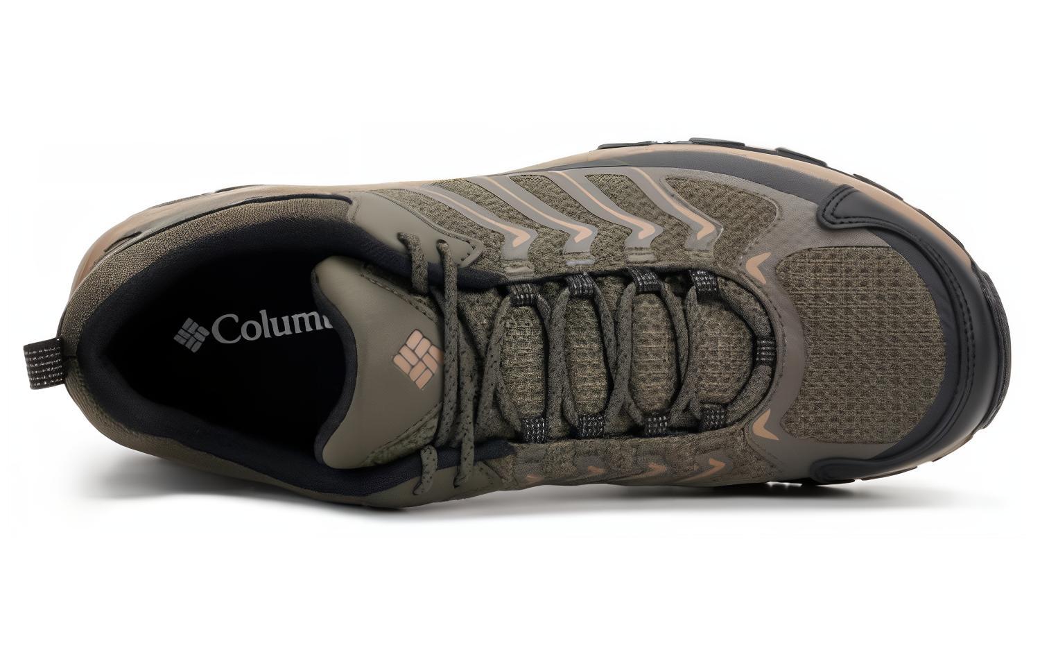 Columbia Versatile Cushioning, Wear Resistant Low top Mountaineering Shoes Men’s Green Black