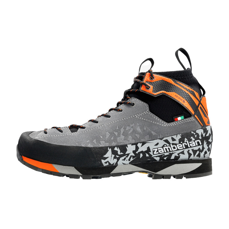 ZANBEILA Waterproof And Breathable Coverage Low top Mountaineering Shoes Men's Gray