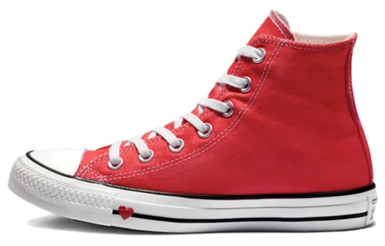 Converse Chuck Taylor All Star Sucker Love Denim High Top 'Red' Women's