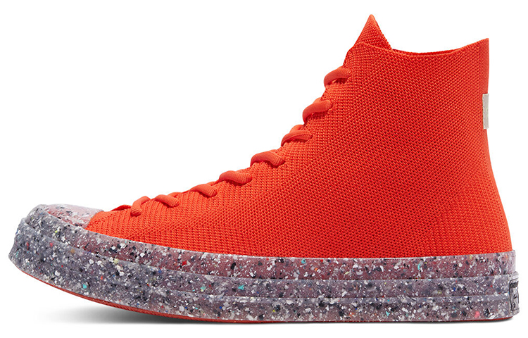 Chuck 70 Renew Converse Knit High 'Bright Poppy'