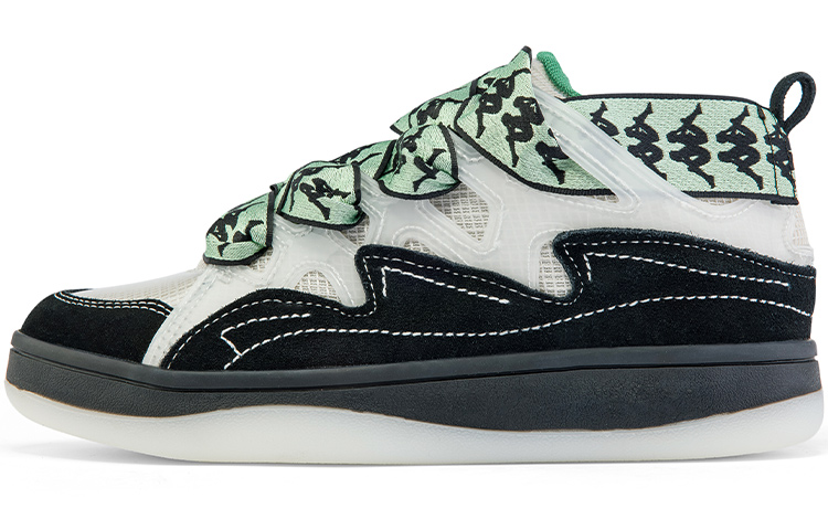 Kappa Fatty Fabric Coverage Low top Skateboard Shoes Unisex White