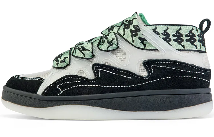 Kappa Fatty Fabric Coverage Low top Skateboard Shoes Unisex White