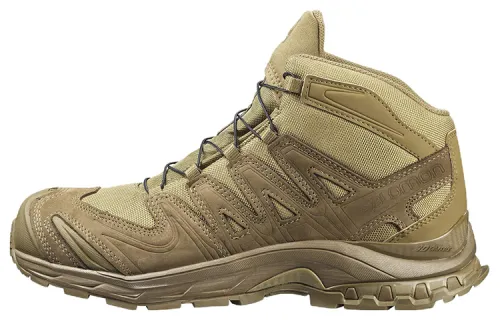 SALOMON XA Forces Mid Textile, Leather Comfortable Slip Resistant Abrasion Resistant High top Outdoor Shoes Unisex