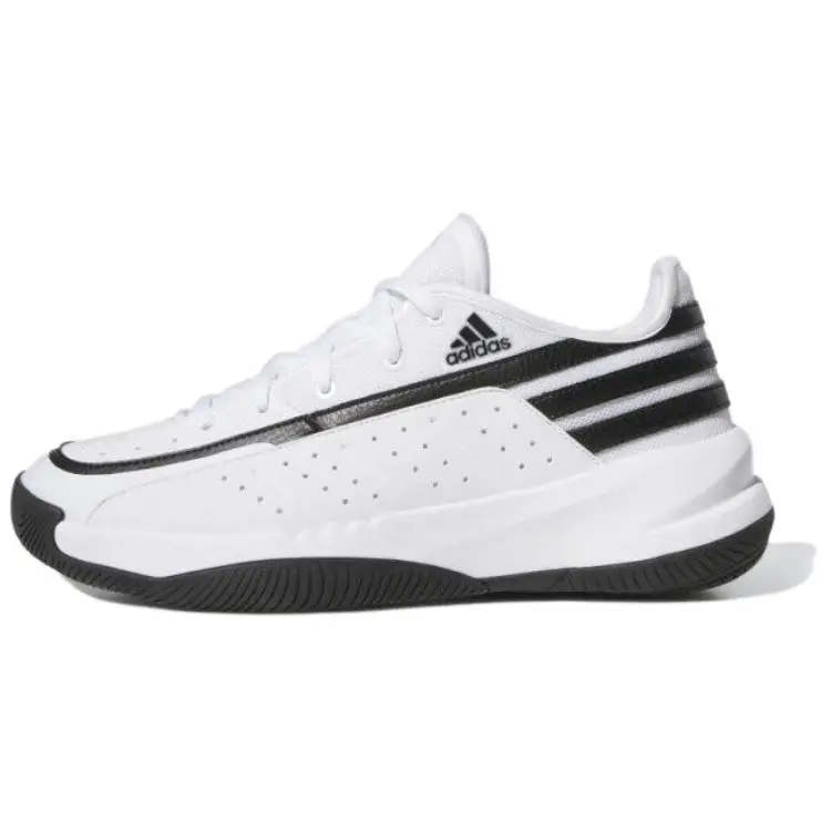 Adidas Front Court Comfortable And Lightweight Cushioning Abrasion Resistant Cushioning, Wear Resistant Low top